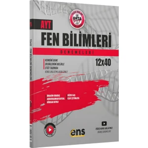 ENS Yayıncılık AYT Fen Bilimleri 12X40 Deneme
