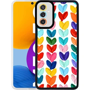Samsung Galaxy M52 Kılıf Desenli Renkli Figürlü Kapak