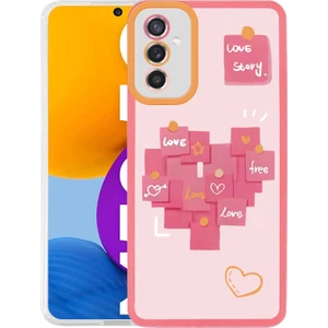 Samsung Galaxy M52 Kılıf Desenli Renkli Figürlü Kapak