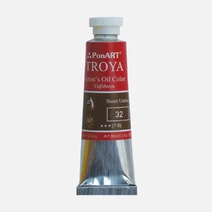 Ponart Yağlı Boya Troya 37 ml Burnt Umber 32