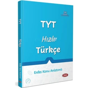 Data Yayınları TYT Hızlı Türkçe Enfes Konu Anlatımlı