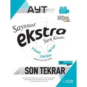 Palme Yayıncılık AYT Sayısal Ekstra Soru Kitabı Son Tekrar