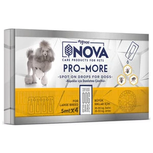 Büyük Irk Köpek Bakım Damlası (5ml*4 Adet) 35-55KG Arası
