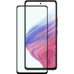 Samsung Galaxy A53 5g Tam Kaplayan Çerçeveli Tempered Ekran Koruyucu - Siyah