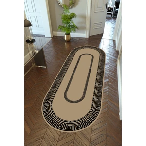 10 Post Online Yolluk Kahverengi Siyah Bej Kaymaz Kesme Yıkanabilir Ince Dijital Baskı Koridor Halısı