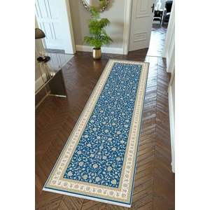 10 Post Online Yolluk Salon Halısı Lacivert Mavi Ekru Bej Kaymaz Kesme Yıkanabilir Ince Koridor Halısı