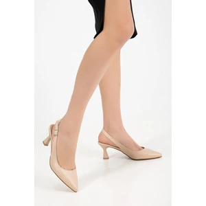 D1705 Kadın Günlük Klasik Topuklu Ayakkabı