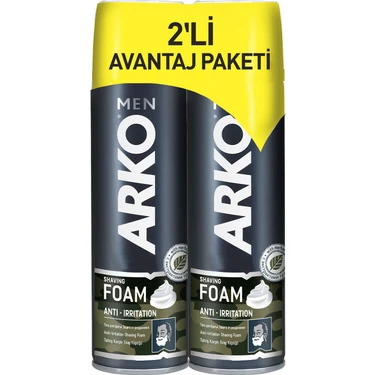 Arko Men Tıraş Köpüğü Anti Irritation