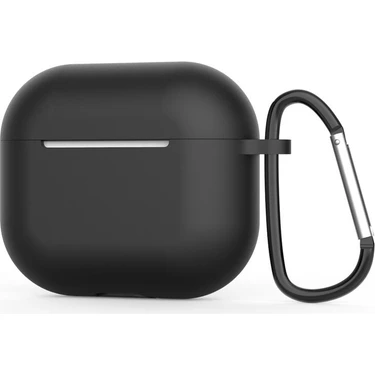 AktarMobile Airpods 3. Nesil Uyumlu Kılıf Silikon Kulaklık Kılıfı Soft Tasarım Yumuşak