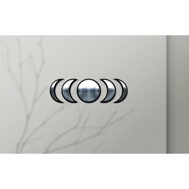 Kurt koyun giyim iletişim kablosuz  Dekoratif Ay Evresi Duvar 5'li Ayna Seti Pleksi Glass Fiyatı