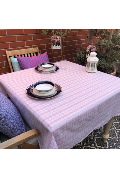 Dost Tekstil Pink Masa Örtüsü 150*150 cm