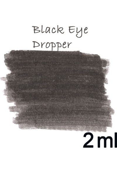 Panel Kırtasiye Bi Fırt Mürekkep Noodlers Black Eye Dropper 2ml 19801
