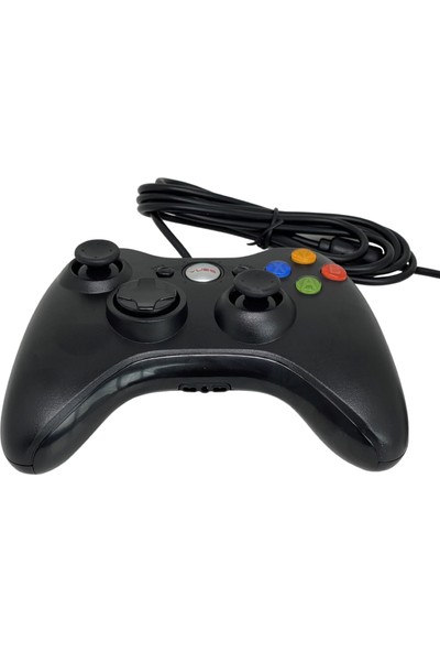 Yues Xbox 360 Gamepad Oyun Kolu Kablolu Joystick (Xbox 360 ve Pc Uyumlu)