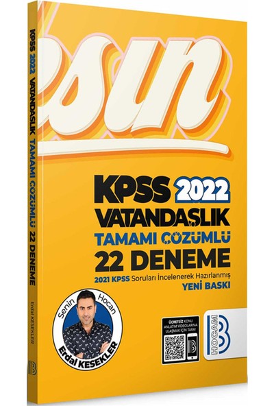 Benim Hocam Yayınları Kpss 2022 Genel Kültür Tamamı Çözümlü Deneme Seti 3’ Lü