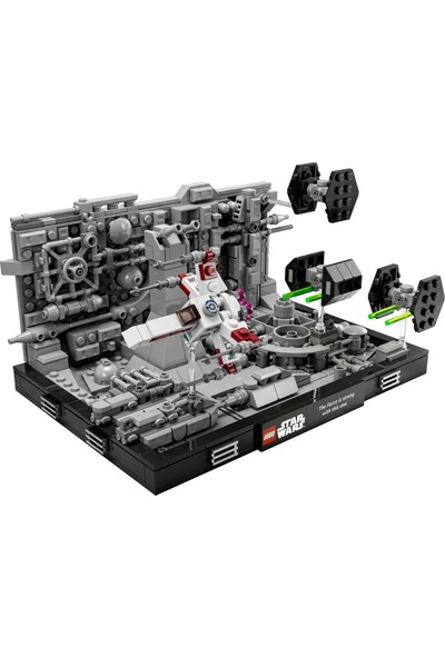LEGO® Star Wars™ Ölüm Yıldızı Hendek Akını Diyoraması 75329 - Yetişkinler Için Koleksiyonluk Sergileme Modeli Yapım Seti (665 Parça)
