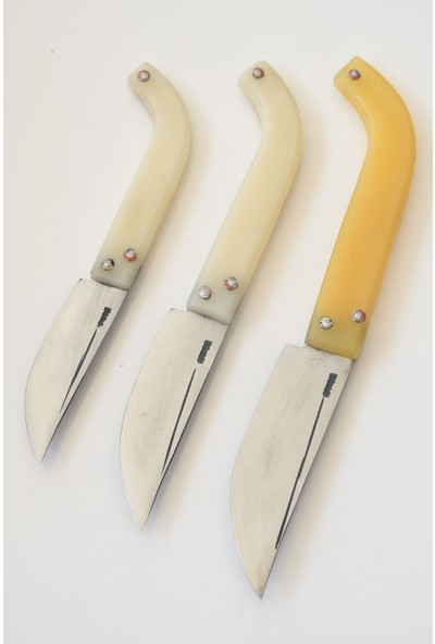 Tapan Bıçağı Tapan Av & Çoban Çakısı 3 Adet Set 19-23-26 cm El Yapımı Dövme Çelik Paslanmaz