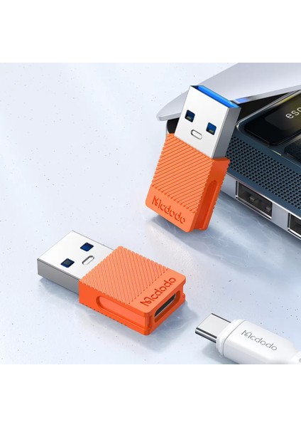 OT-6550 Turuncu Type-C To USB A 3.0 Çevirici