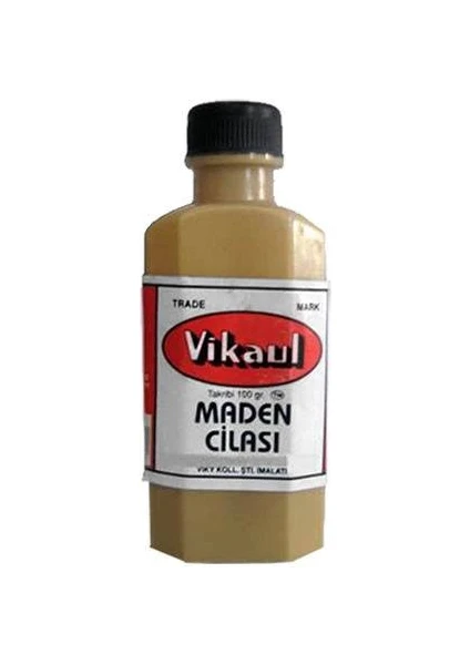 Demiriz Vikaul Maden Cilası Sarı Parlatıcı (100 Gr)