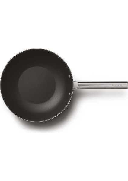 SMEG Cookware 50'S Style Kırmızı WOK Tava 30 cm