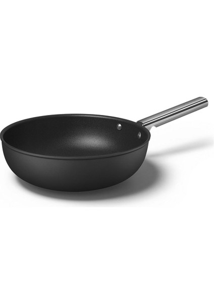 Cookware 50'S Style Siyah WOK Tava 30 cm