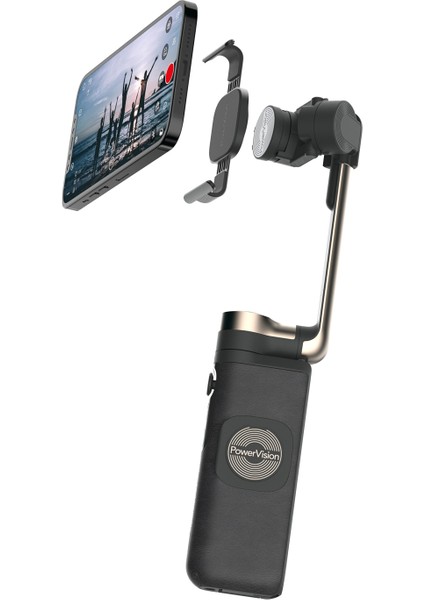 S1 Explorerkit Akıllı Telefon Görüntü Sabitleyici Gimbal ve Tripod (Siyah) fırsatları