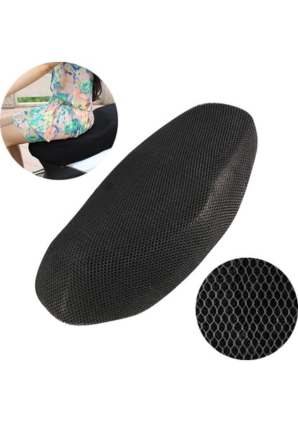 Motosiklet Nefes Alabilen Güneş Koruyucu Yastık Örgü (Yurt Dışından)