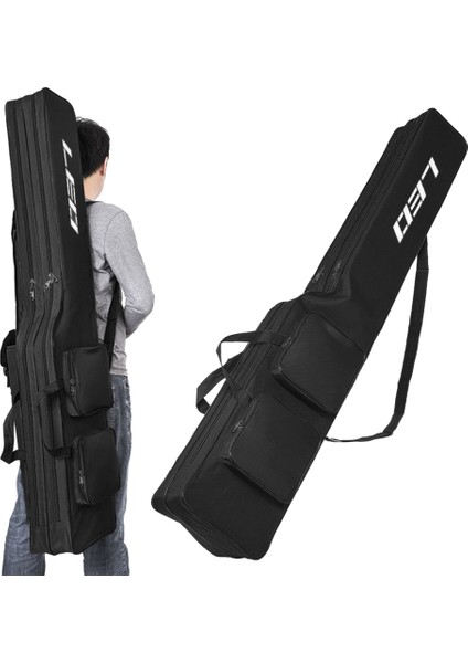 Iki Katmanlı 130CM Olta Makara Çantası Olta Kamışı (Yurt Dışından) fırsatları