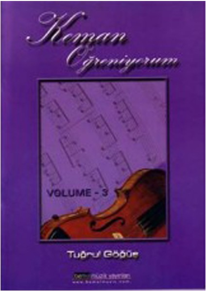 BMY-086 Keman Öğreniyorum Volume 3 Tuğrul Göğüş