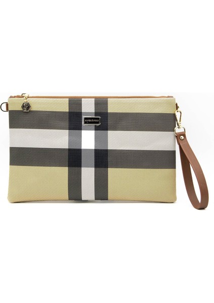 Silver Polo Kadın Portföy Clutch Bej - Taba NV1034 modelleri