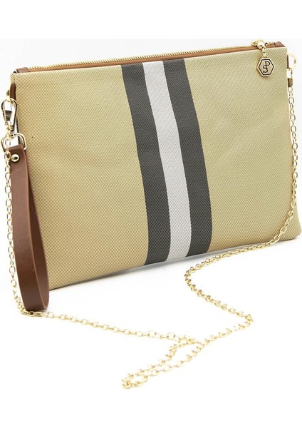 Silver Polo Kadın Portföy Clutch Bej - Taba NV1034 indirimleri