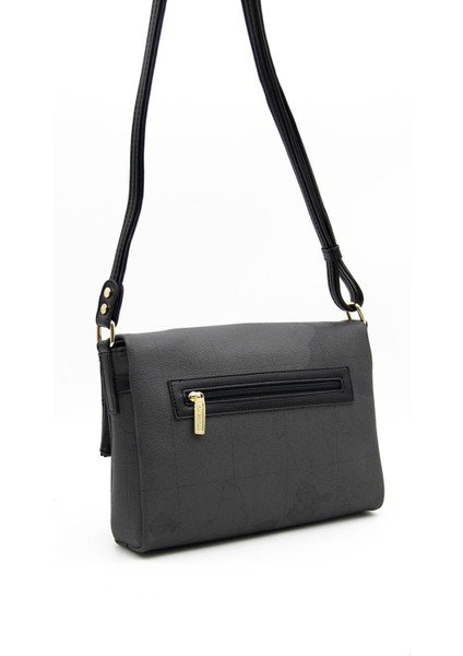 Silver Polo Kadın Çapraz Çanta Siyah - Siyah NV963 fırsatları