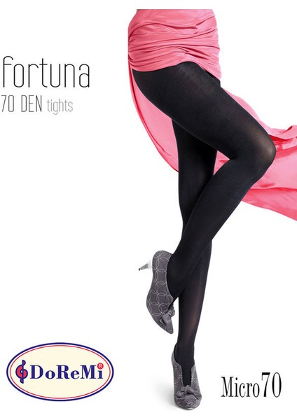 Saten Yarı Parlak Külotlu Çorap Fortuna