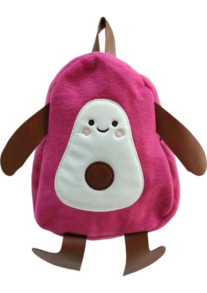 Koyu Pembe Çocuk Avakado Çanta 23X19 cm