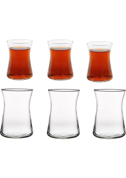 42361 Heybeli 6'lı Çay Bardağı - 160 ml