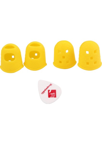 4 Adet Mall Thumb Gitar Severler Için Koruyucu Silikon Parmak Muhafızları (Yurt Dışından) indirimleri