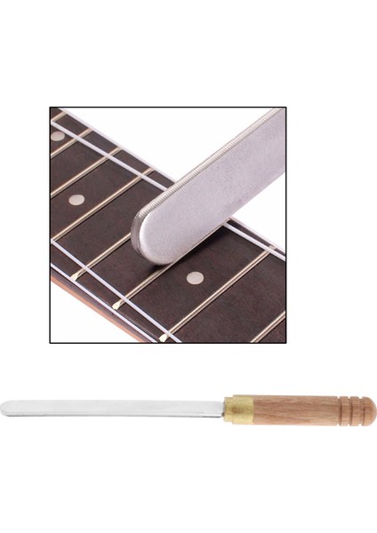 Gitar Çelik Fret Dosya Klavye Tesviye Taşlama Luthier Onarım Araçları (Yurt Dışından)