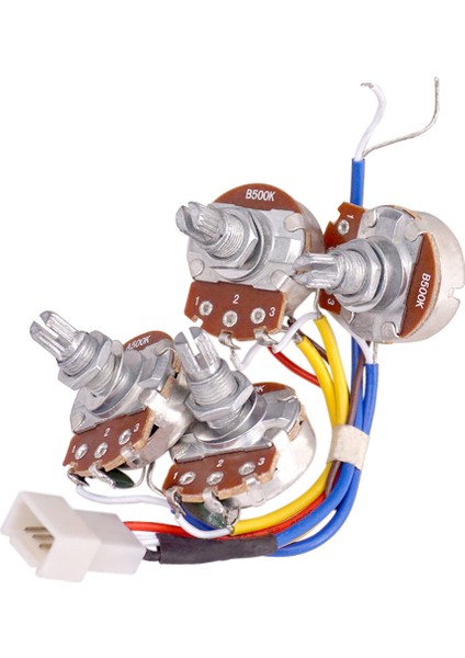 Gitar Hacmi Kontrol Kapağı Epı Için 3 Yollu Geçiş Anahtarı Devresi Kablolama (Yurt Dışından)