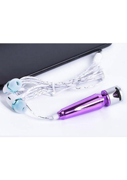 Mikrofon 3.5mm Taşınabilir Vokal Karaoke Mikrofon Mikrofon Internet Sohbet Mor (Yurt Dışından) modelleri