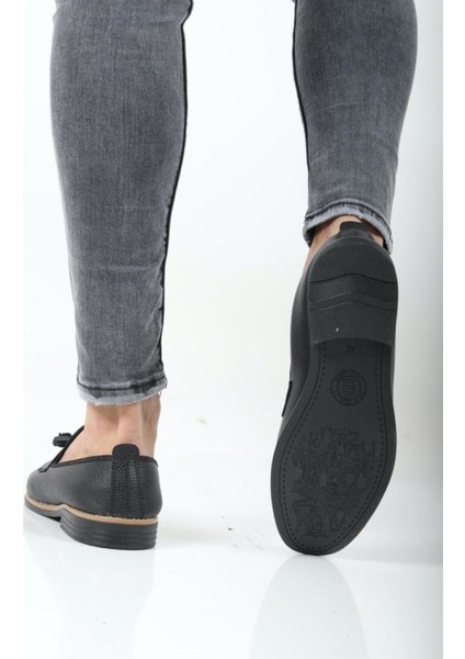 Tomms Loafer Süet Püsküllü Erkek Babet Ayakkabı LFRPSKL-001