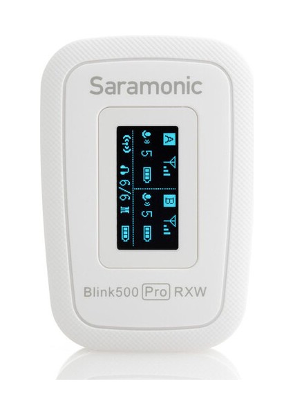 BLINK500 Pro B2 Beyaz İkili Yaka Mikrofonu