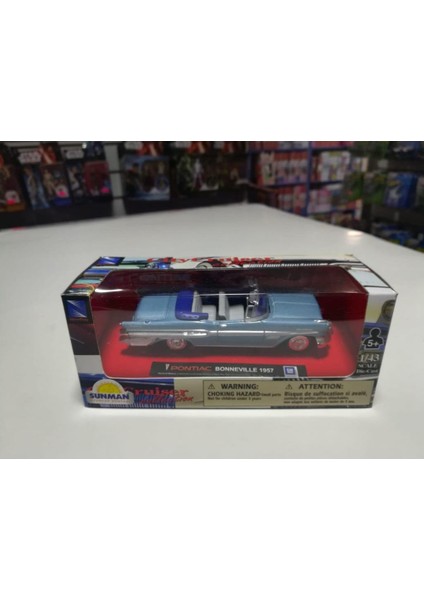 1:43 Metal Model Araba Pontıac 1957