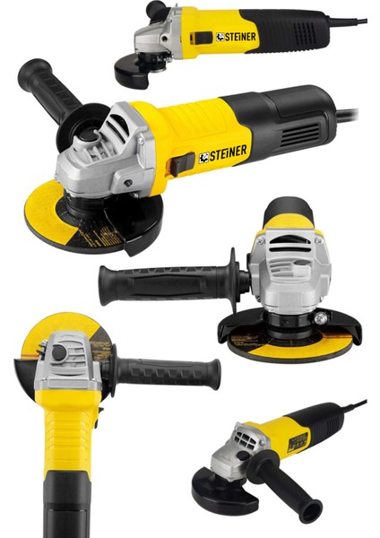 Alman 3000 W Profesyonel Sjs Metal Şanzuman Bakır Sargılı Avuç Içi Spiral Taşlama Makinası