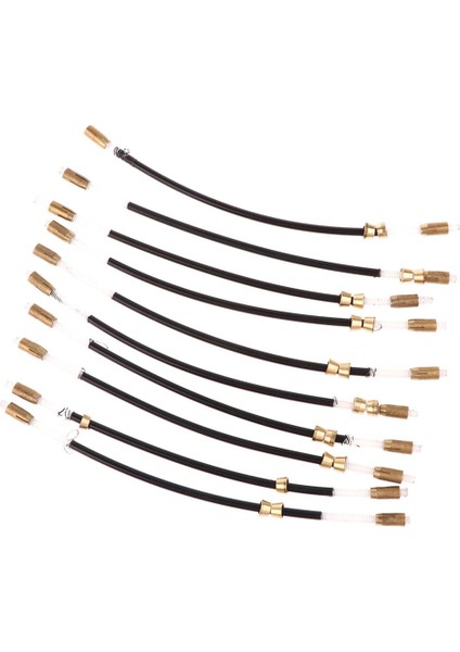 10 Parça Naylon Keman Uç Halat Tailpiece Kuyruk 1/8 1/10 Keman Için 1-8, 1-10 (Yurt Dışından)