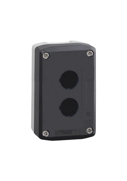 Gri Boş Kumanda Kutusu - 2li