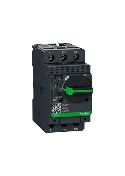 Tesys Gv2 Motor Devre Kesici Termik Many. 0.25-0.4