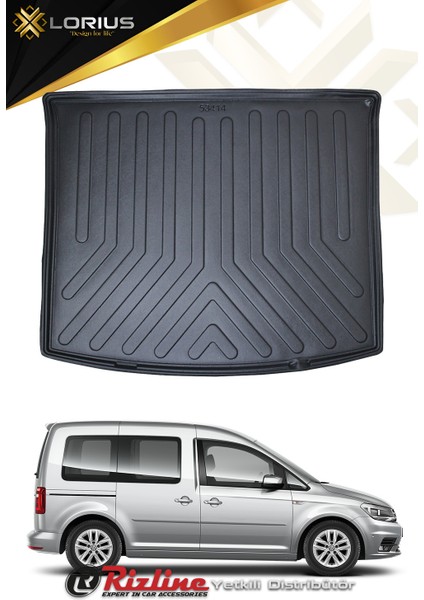 Volkswagen Caddy 2011-2014 Havuz 3D Bagaj Havuzu