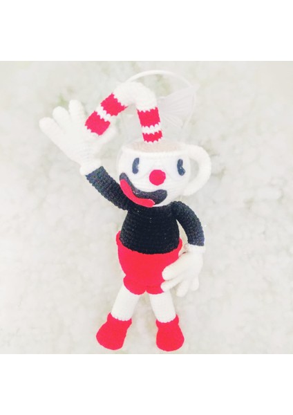 Mugman Kupa Kafa Amigurumi Organik Oyuncak modelleri