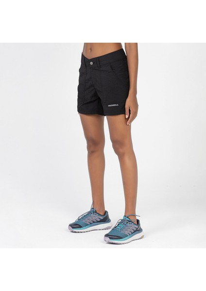 M2Check 10010 Check Normal Bel Düz Siyah Kadın Şort modelleri