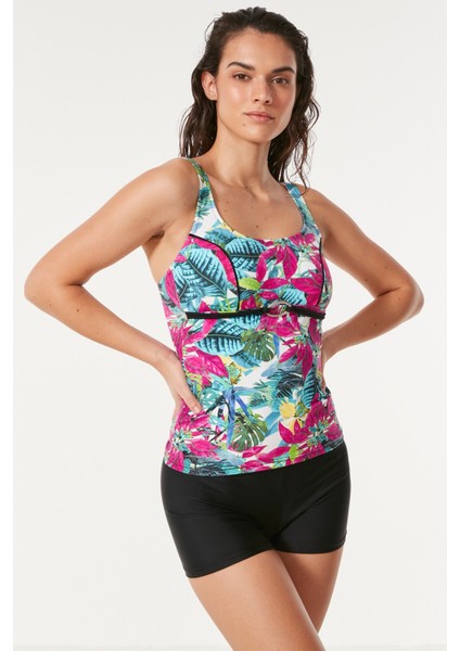 Tankini 7306 Çok Renkli