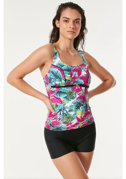 Tankini 7306 Çok Renkli